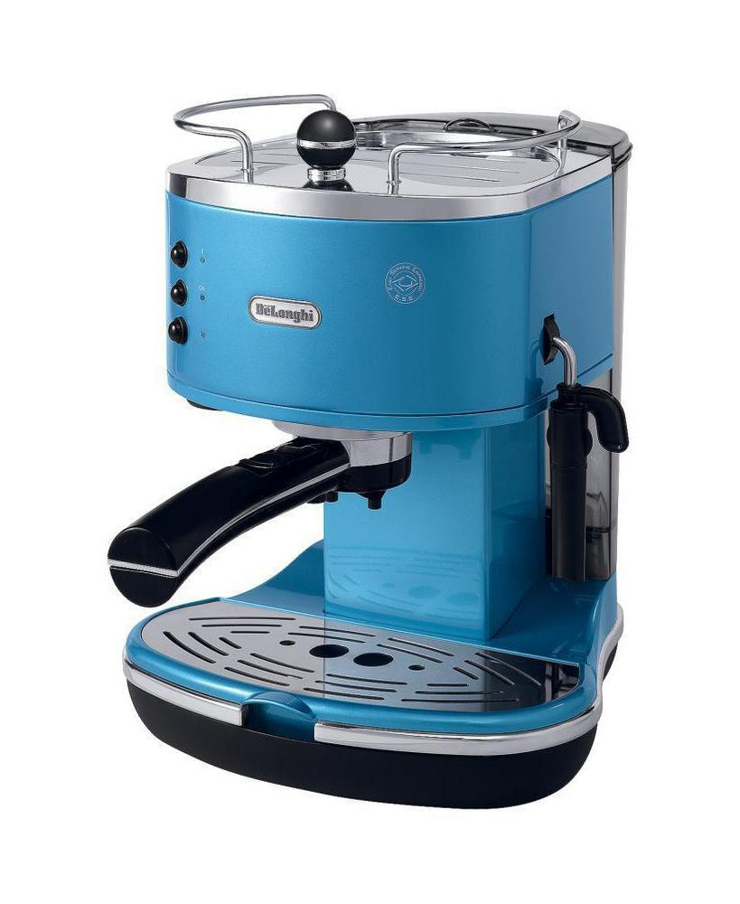 Кофеварка рожковая DeLonghi DeLonghi ECO 310.B, Blue кофеварка, голубой, синий  #1
