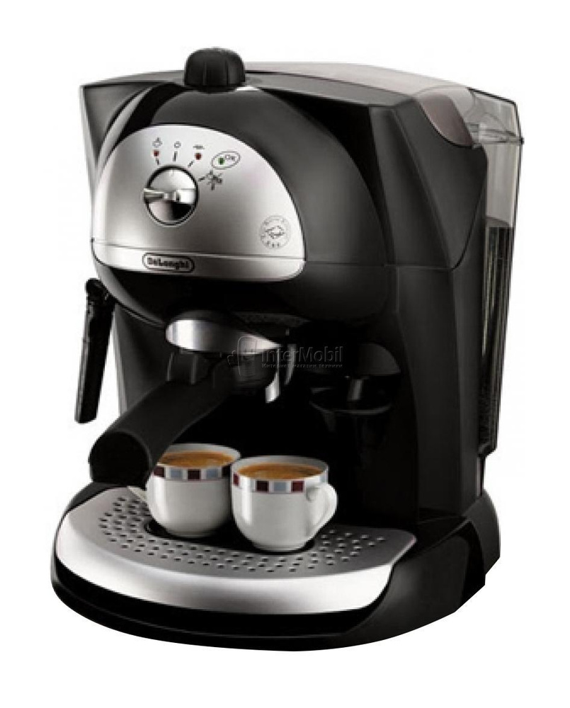 Кофеварка рожковая DeLonghi DeLonghi EC 410, черный, серый #1