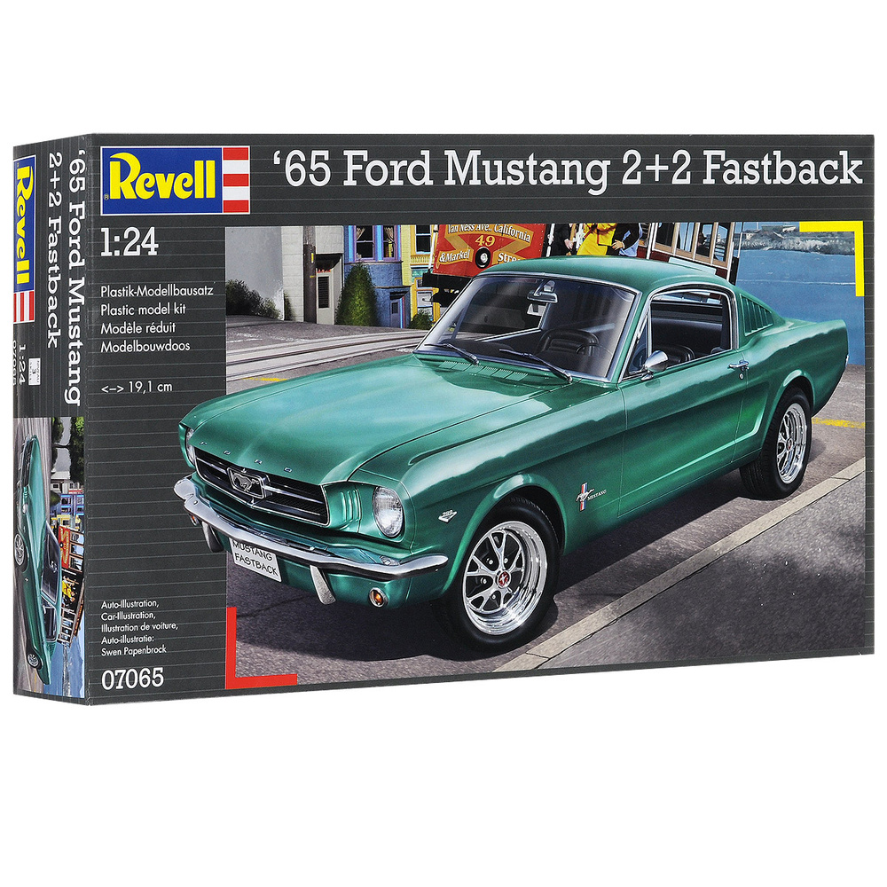 1965 mustang model car