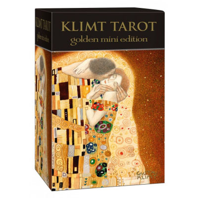 Карты Таро - мини Lo Scarabeo "Klimt Tarot", цвет: золотой. SP02 #1