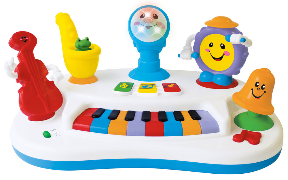 Развивающая музыкальная игрушка Kiddieland "Пианино Рок-банда"  #1