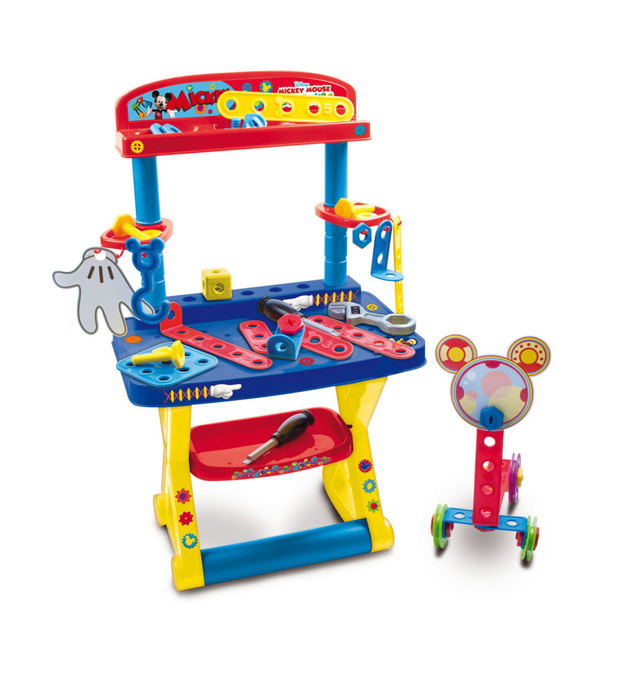 IMC Toys Игрушечный стол с инструментами Mickey Mouse #1