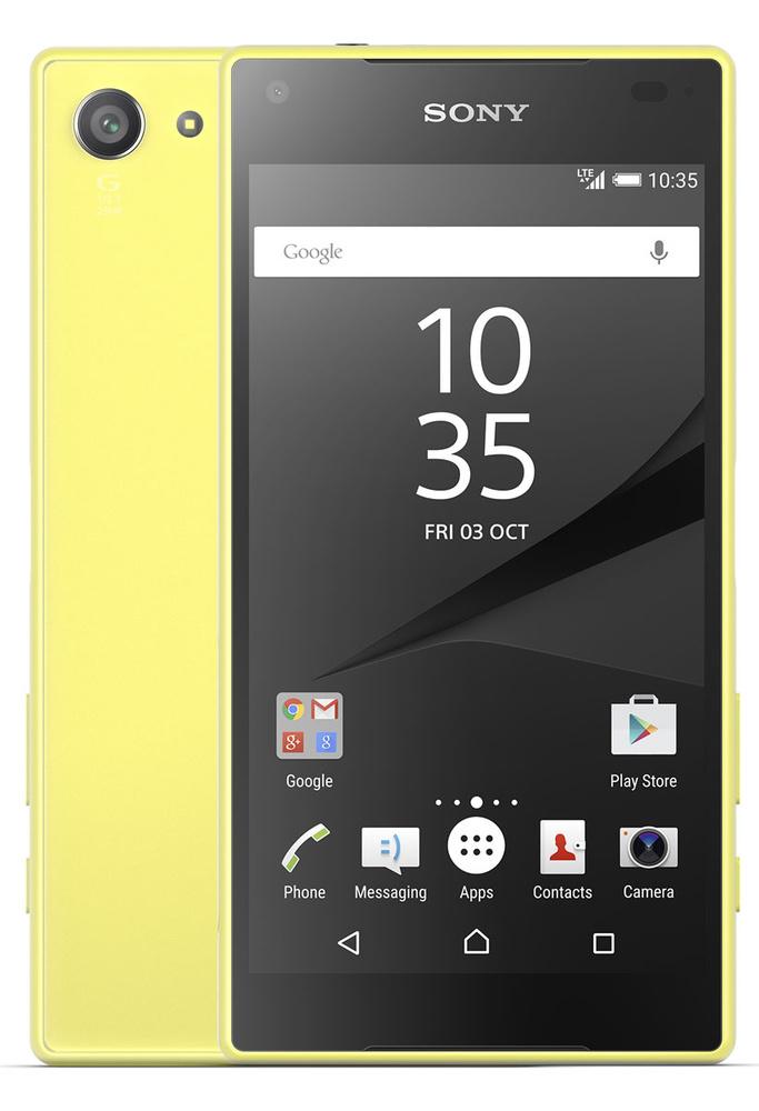 Смартфон Sony Sony Xperia Z5 Compact32 ГБ, желтый #1