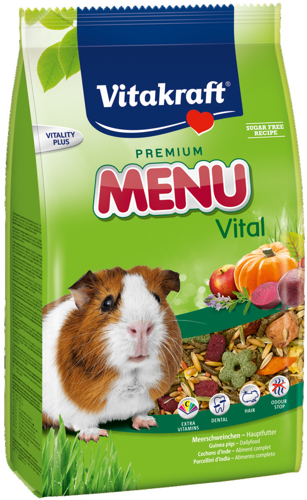 Корм для морских свинок Vitakraft "Menu Vital", 1 кг #1