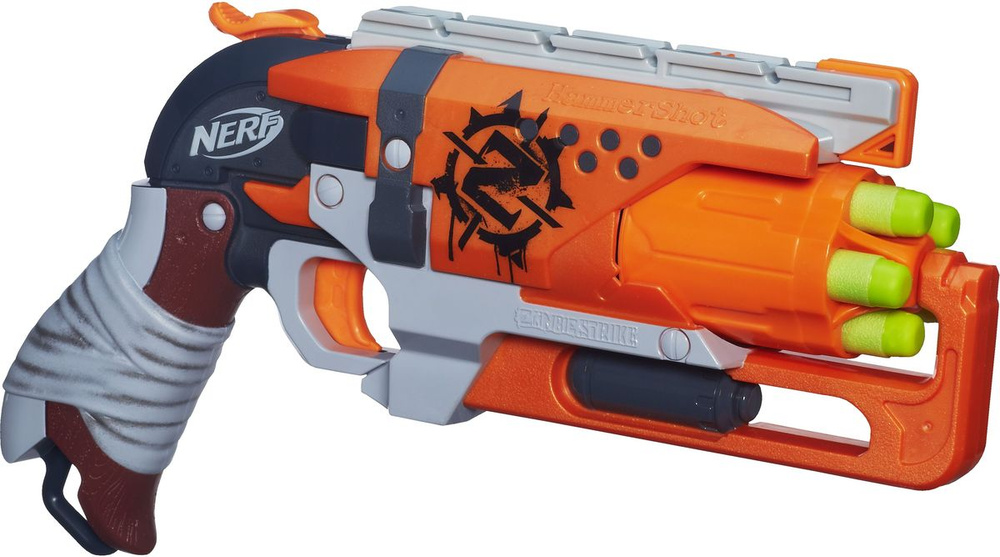 nerf hammershot red