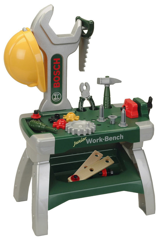 Klein Игрушечный верстак с инструментами Bosch Junior-Workbench #1