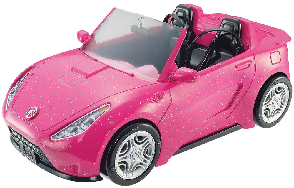 Машинка для кукол Mattel Barbie Кабриолет, DVX59 #1
