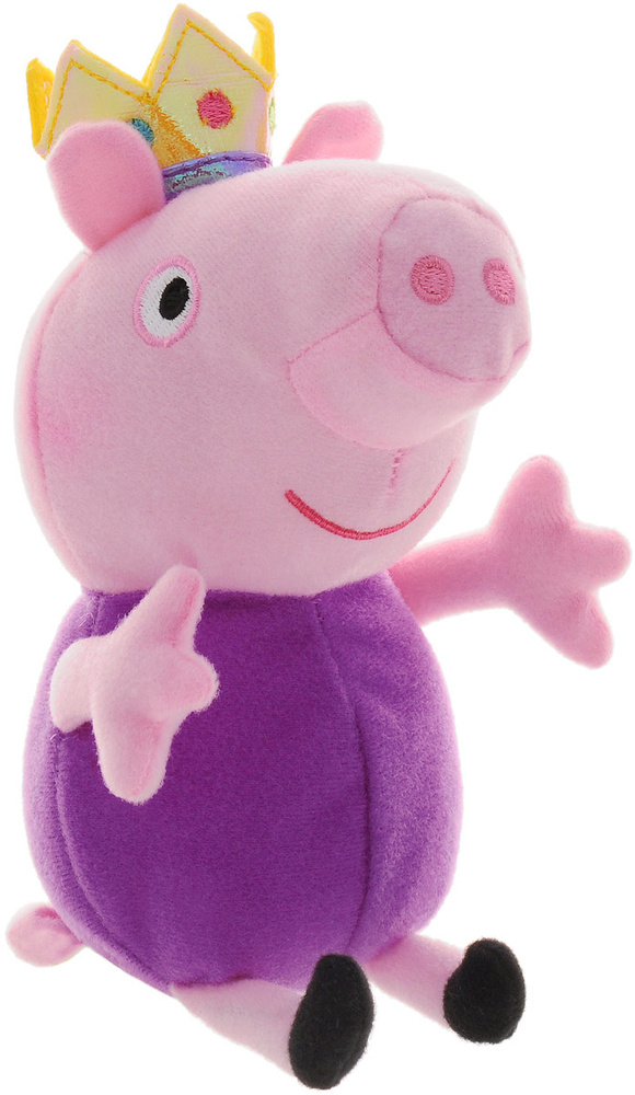 Peppa Pig Мягкая игрушка Джордж-принц 20 см #1