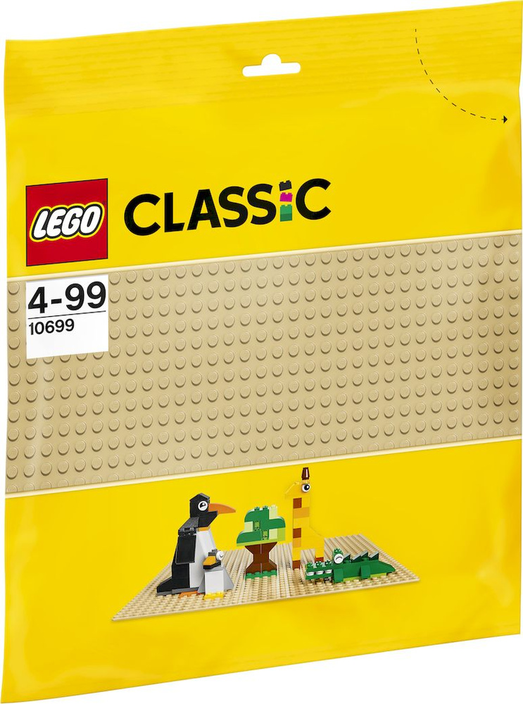 LEGO Classic Строительная пластина 32х32 цвет бежевый 10699 #1