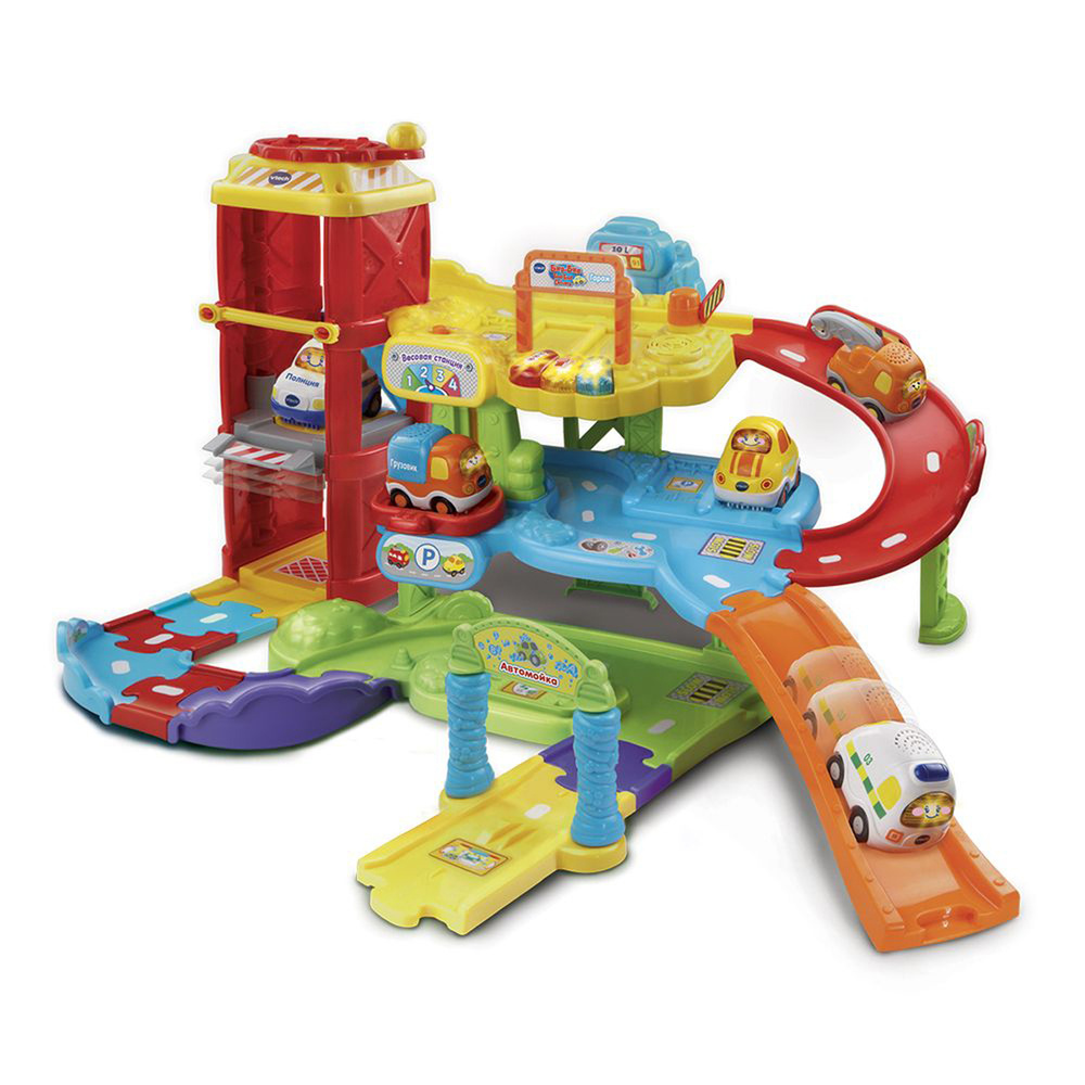 vtech toy car garage