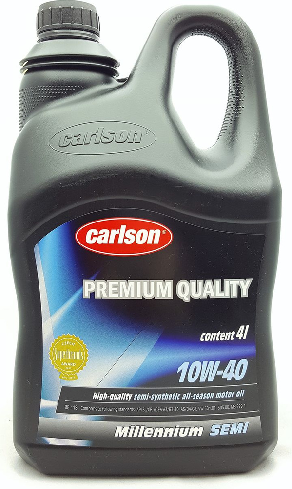 Моторное масло Carlson 10W-40 Полусинтетическое #1