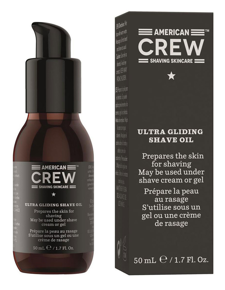 AMERICAN CREW ssc ultra gliding shave oil Масло для бритья 50мл #1