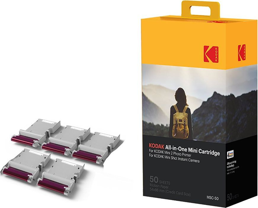 Фотобумага Kodak, 5 x 8 см, 5 x 5 см 
