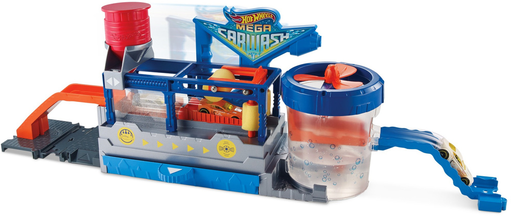 mattel hot wheels car wash