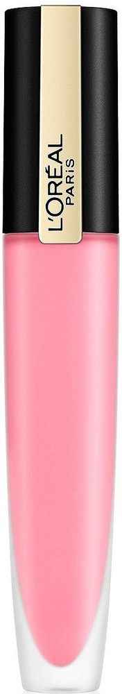 L`Oreal Paris Жидкая помада для губ Rouge Signature, матовый, оттенок 109, "Я восторгаюсь", розовый, #1