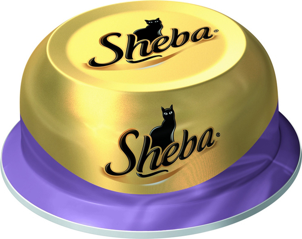 Консервы для взрослых кошек"Sheba", коктейль с тунцом и отборными креветками, 80 г  #1
