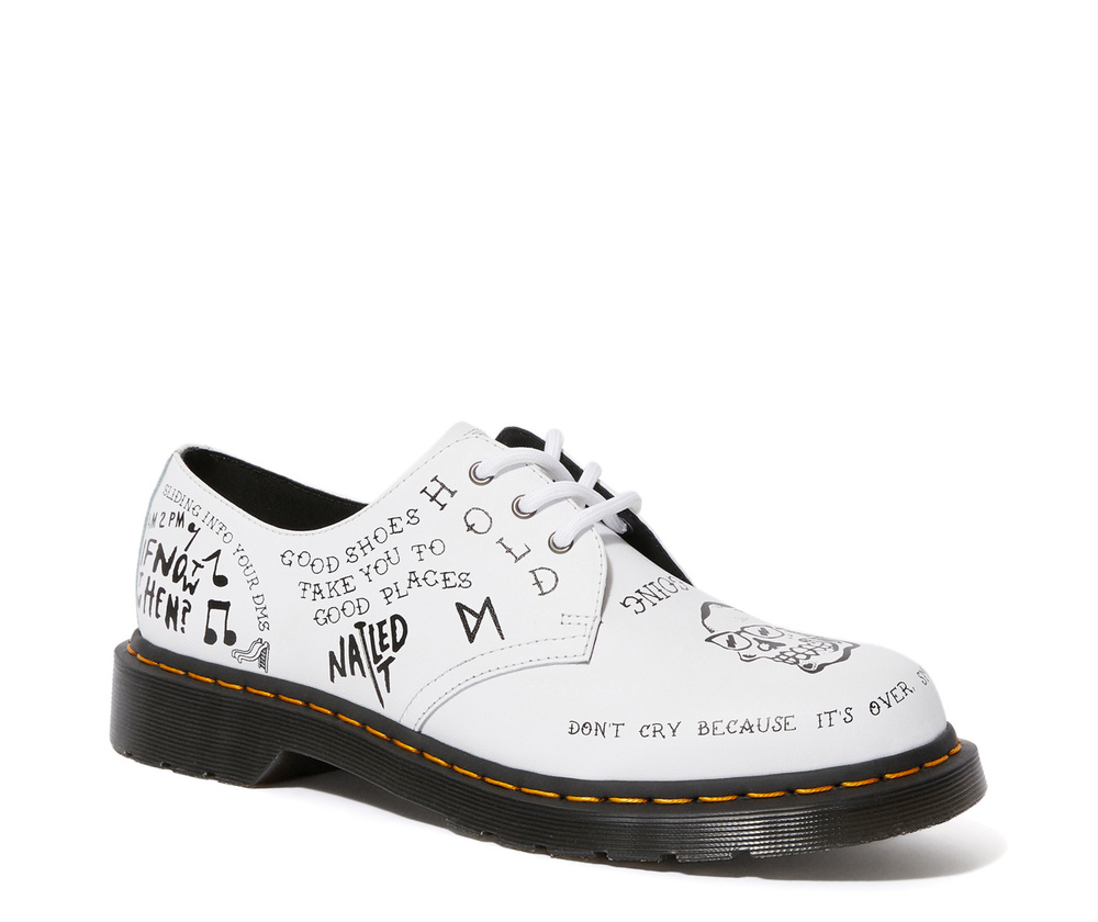 dr martens 1461 scribble