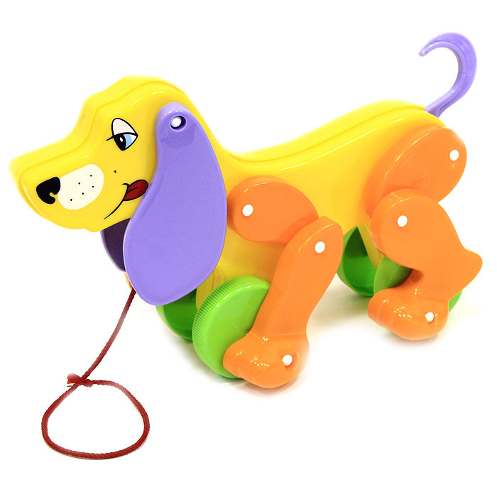 как сделать игрушка каталка собака