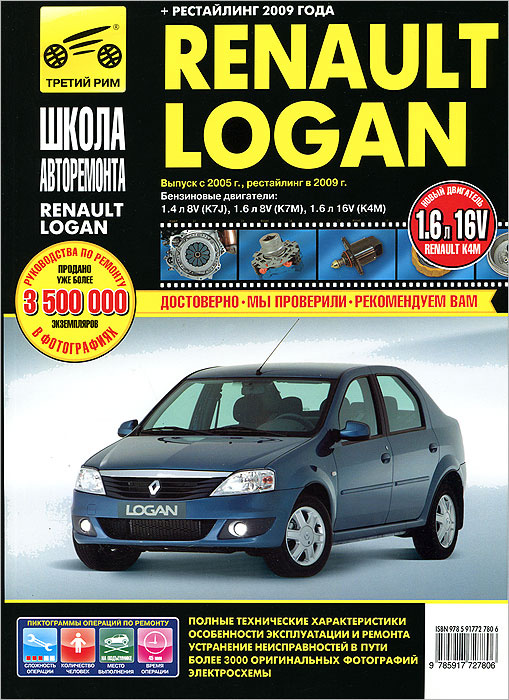 Книга "Renault Logan. Руководство по эксплуатации, техническому ...
