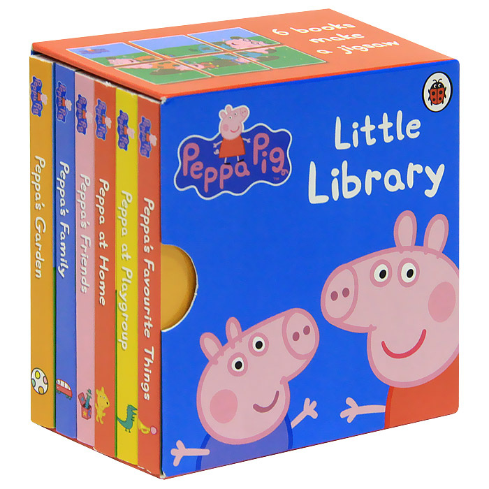 Peppa Pig: Little Library (комплект из 6 миниатюрных книжек) #1