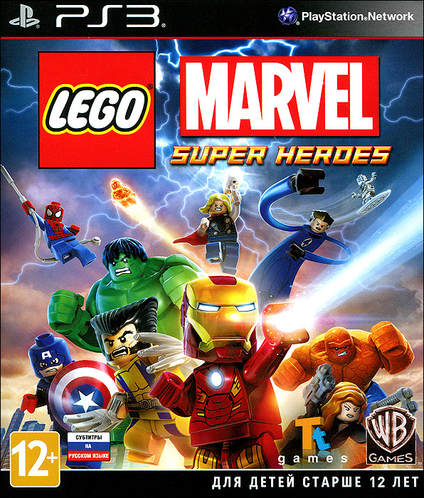 Игра LEGO Marvel Super Heroes (PlayStation 3, Английская версия) купить ...