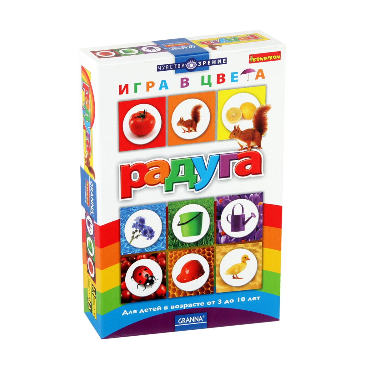 Настольная игра Bondibon "Радуга" — купить в интернет-магазине OZON с ...