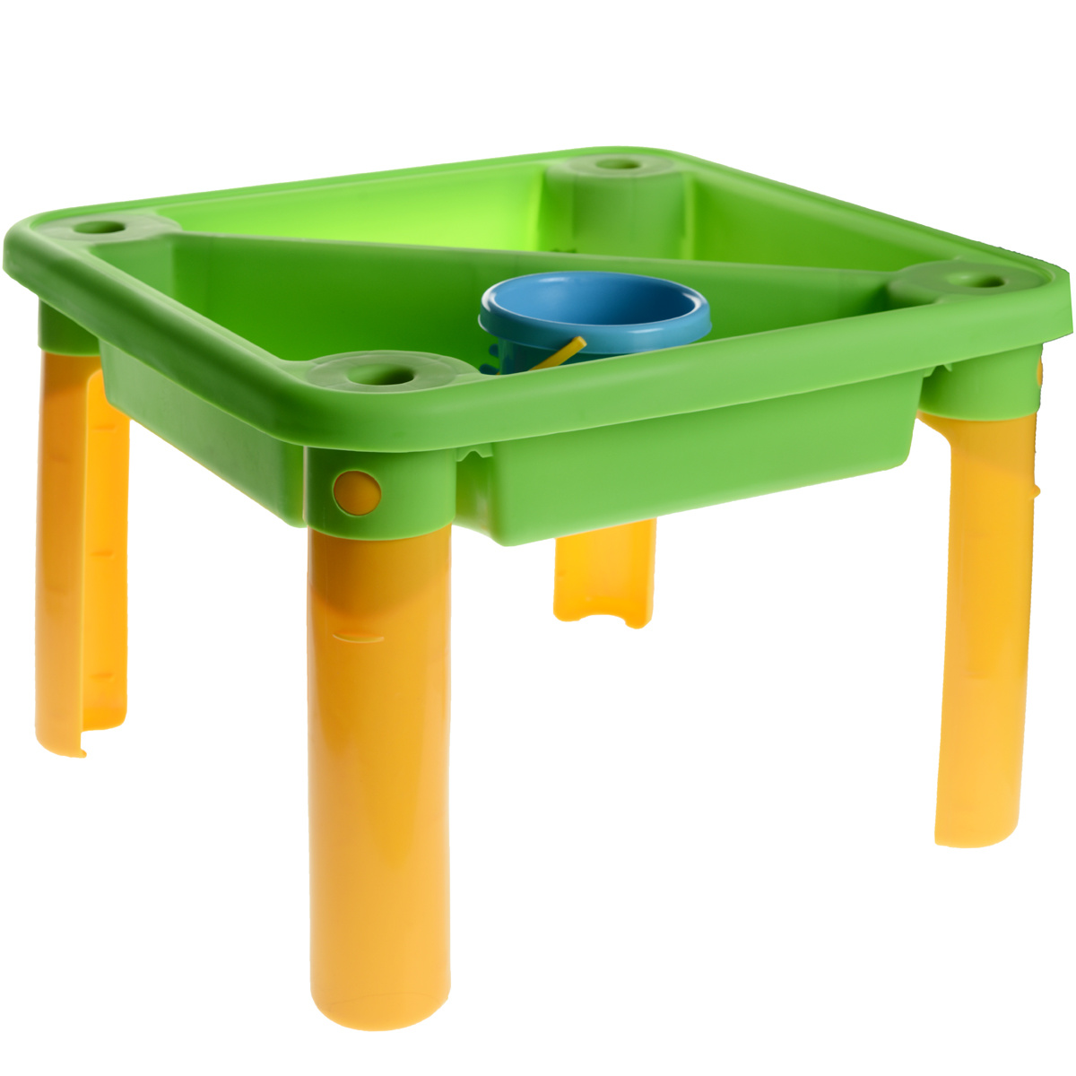 WPL kt2001-00c стол для игр с водой и песком l89см x w63см x h44-58см, прозрачный