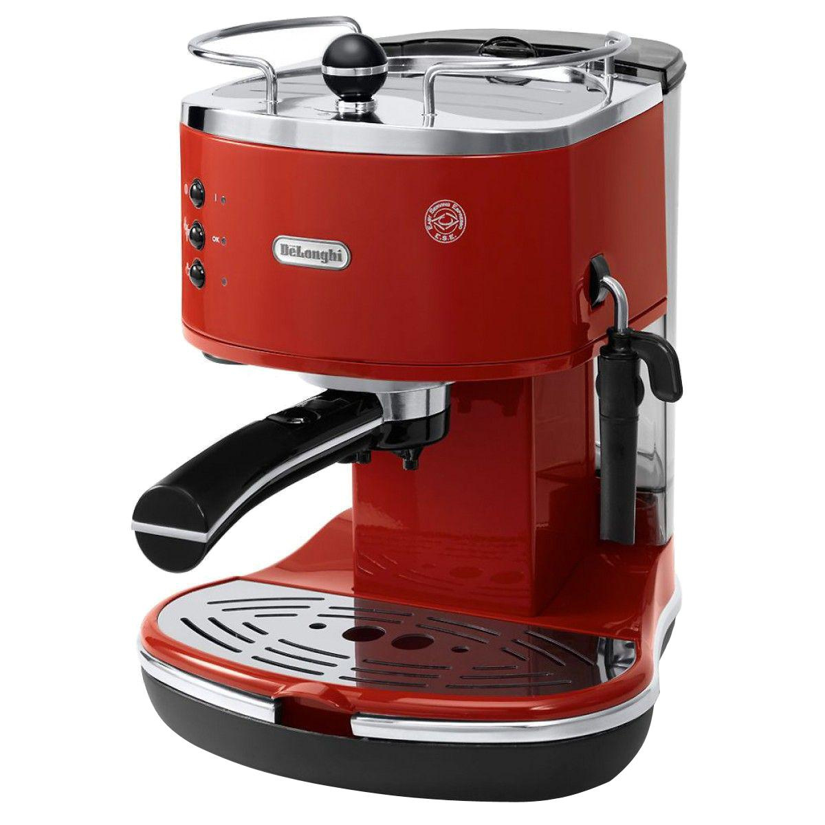 Кофеварка рожковая De’Longhi DeLonghi ECO 310.R кофеварка, красный  #1