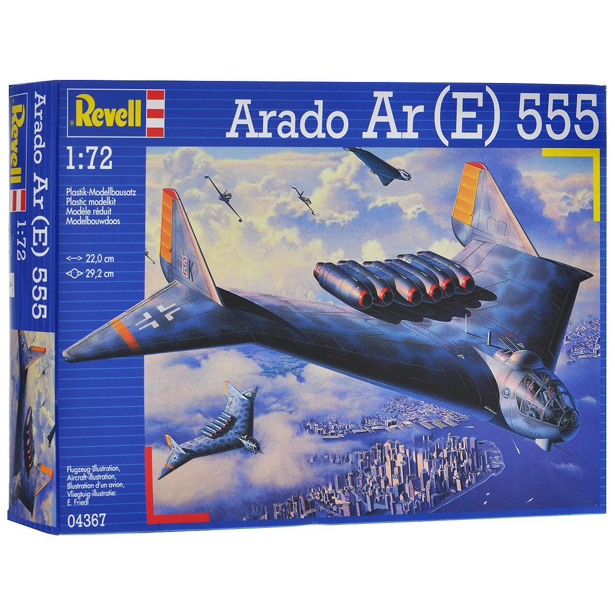 Sbornaya Model Revell Bombardirovshik Arado Ar E 555 Kupit V Internet Magazine Ozon S Bystroj Dostavkoj