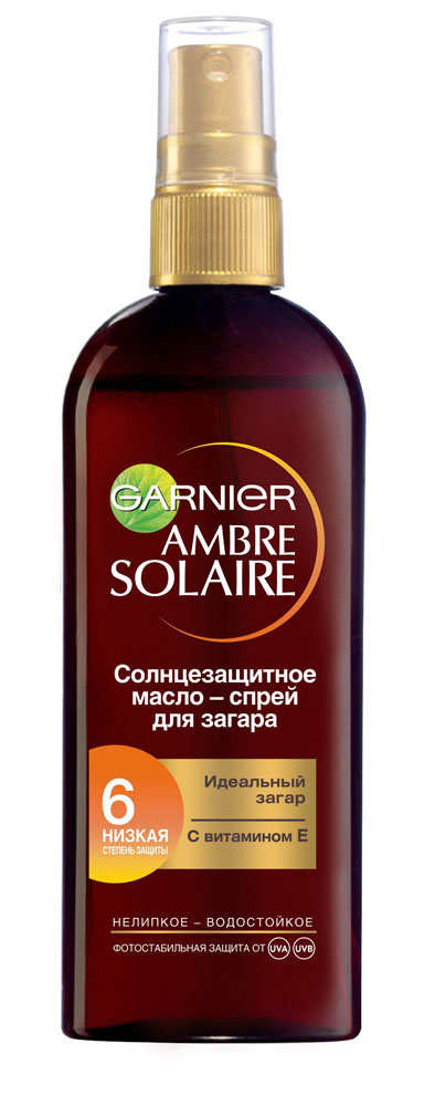 Garnier Ambre Solaire Солнцезащитное масло-спрей для тела, для ...