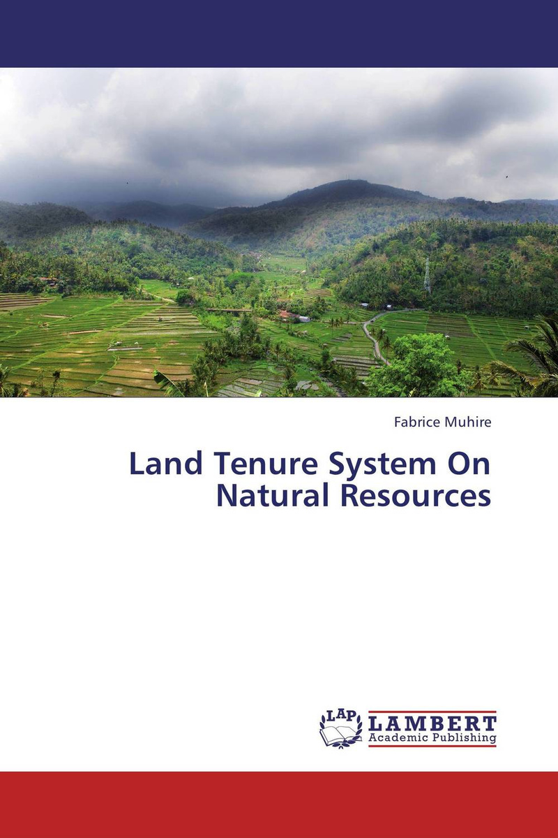 land-tenure-system-on-natural-resources-isbn