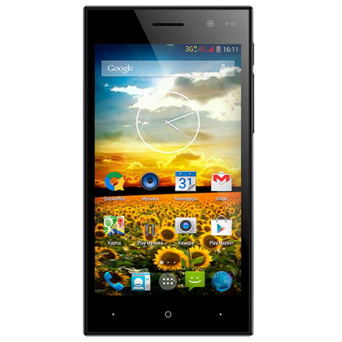 Смартфон Highscreen Highscreen Zera F (rev.S) Black (черный) 4 ГБ ...
