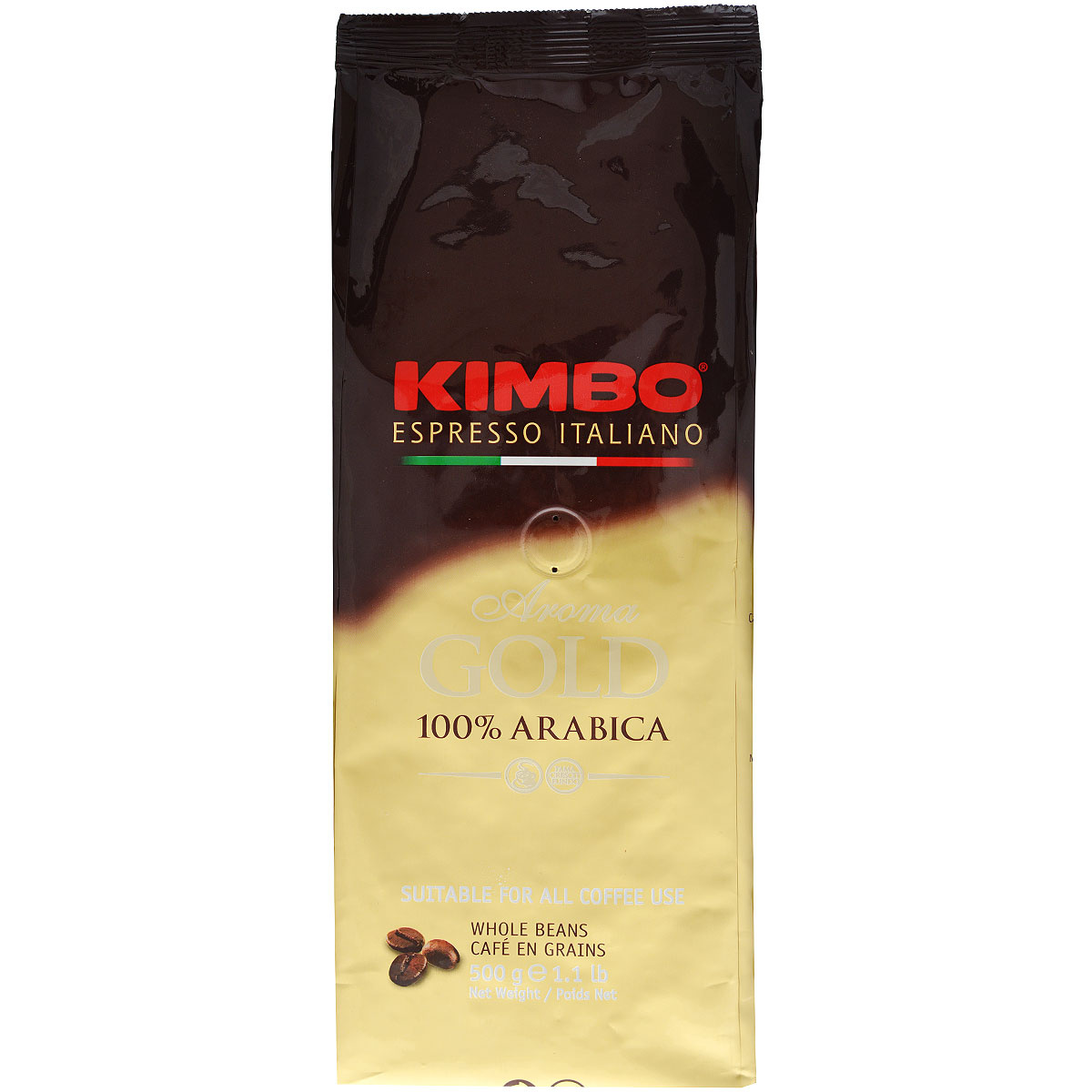 Kimbo Aroma Gold 100% Arabica кофе в зернах, 500 г — купить в интернет ...