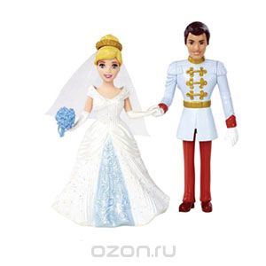Disney Princess Набор кукол Свадебная пара Принцесса Золушка и Принц  #1