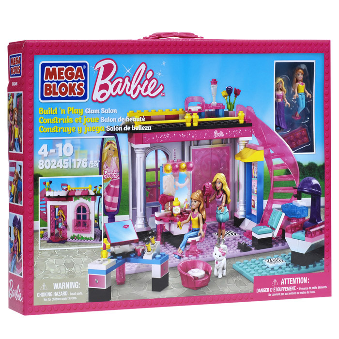 Конструктор mega bloks barbie разкрасителен салон
Конструктор mega bloks barbie разкрасителен салон