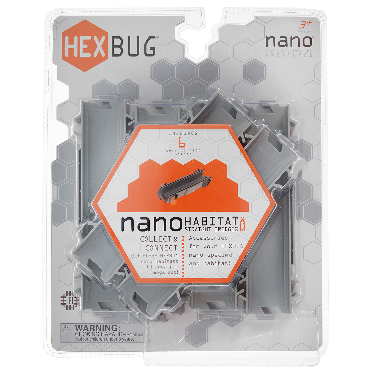 Набор прямых элементов для нанодрома Hexbug "Straight Parts" — купить в