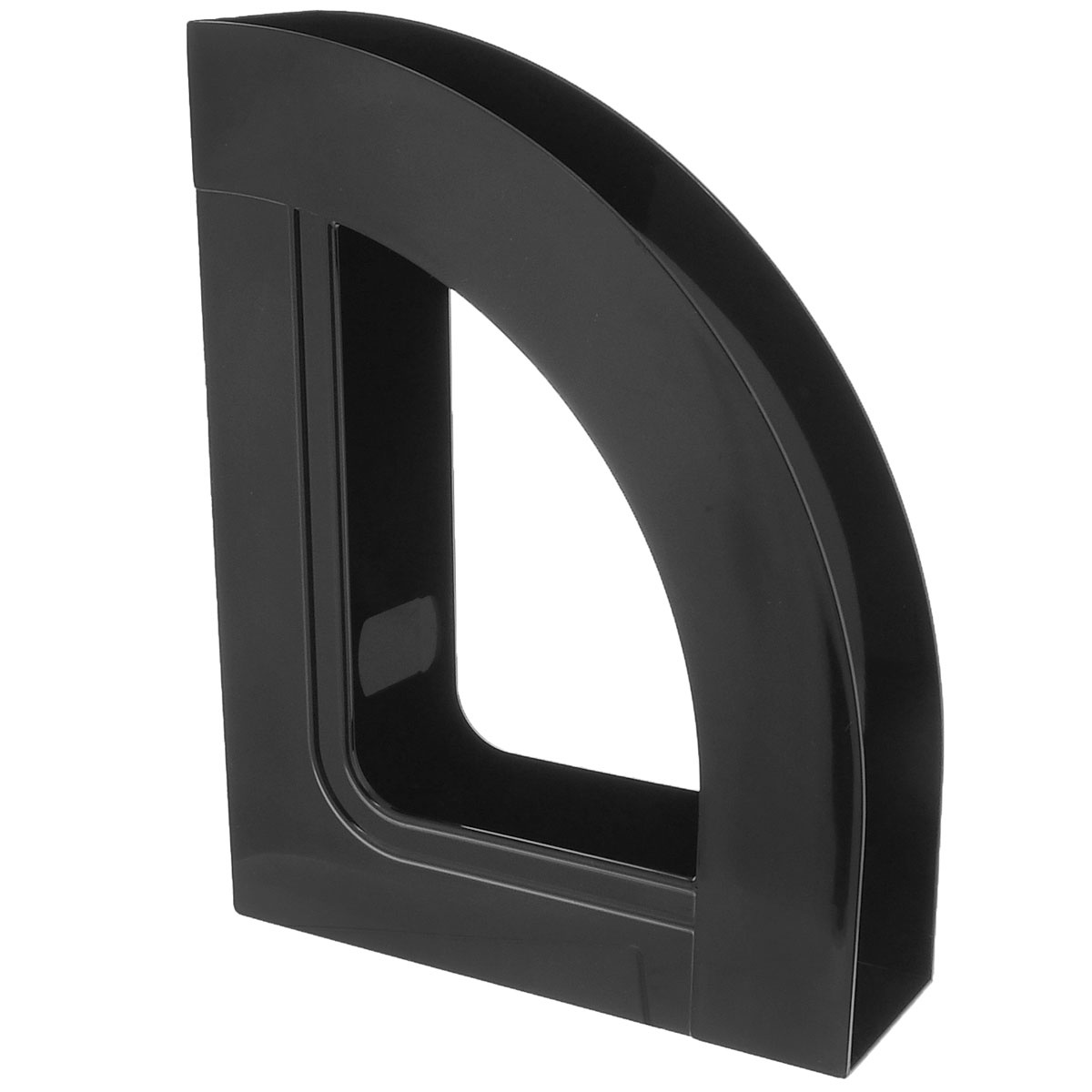 Лоток для бумаг вертикальный Стамм \"Респект\", цвет: черный — купить в ...