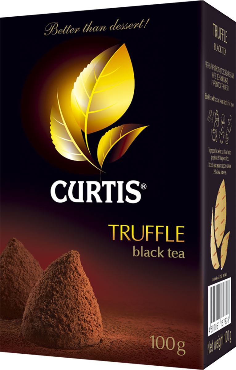 Curtis Truffle Tea черный листовой чай, 100 г — купить в интернет ...