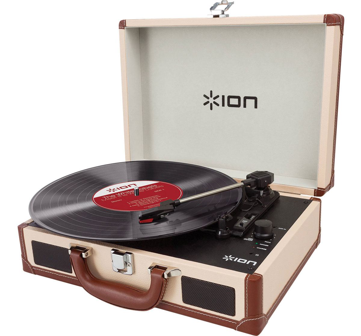 ION Audio Vinyl Motion Deluxe, Cream виниловый проигрыватель — купить в ...