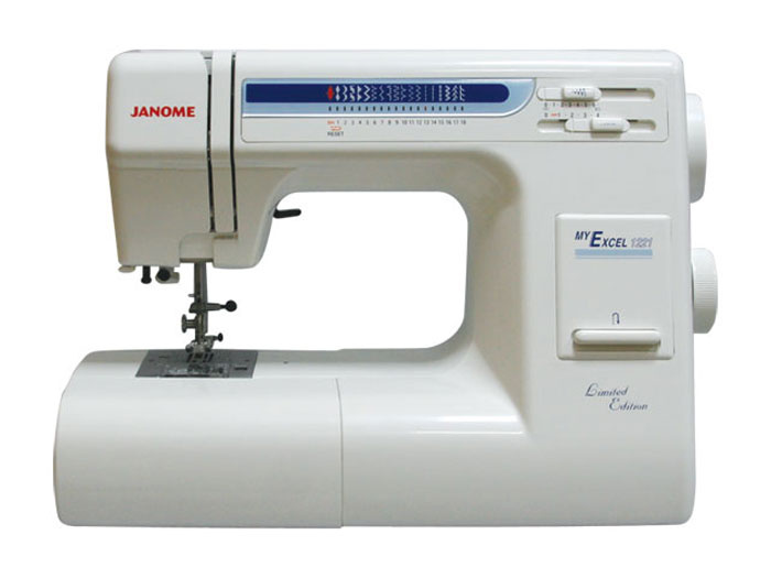 Janome my excel 1221 виды строчек