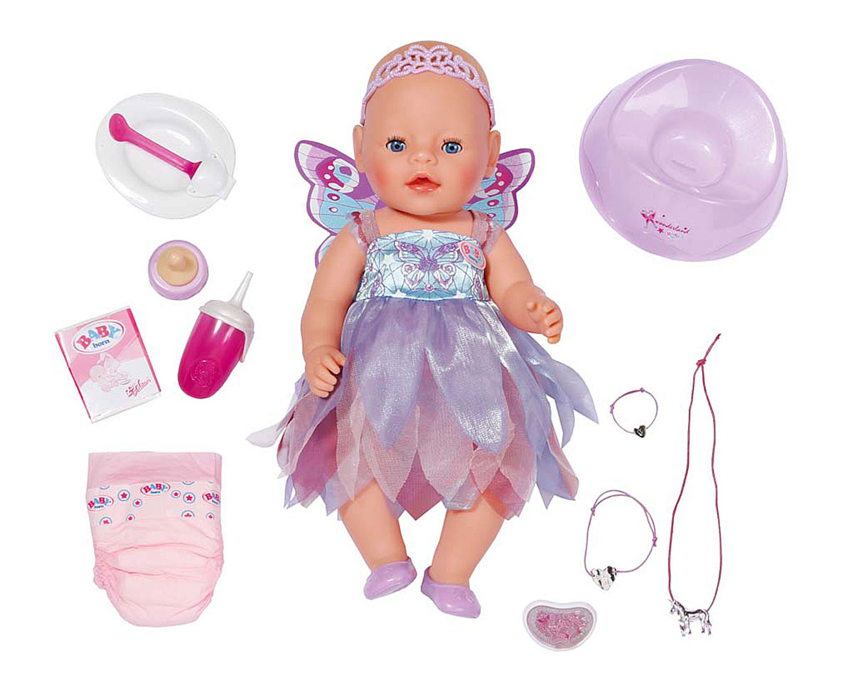 Baby Born Игровой набор с куклой Фея #1