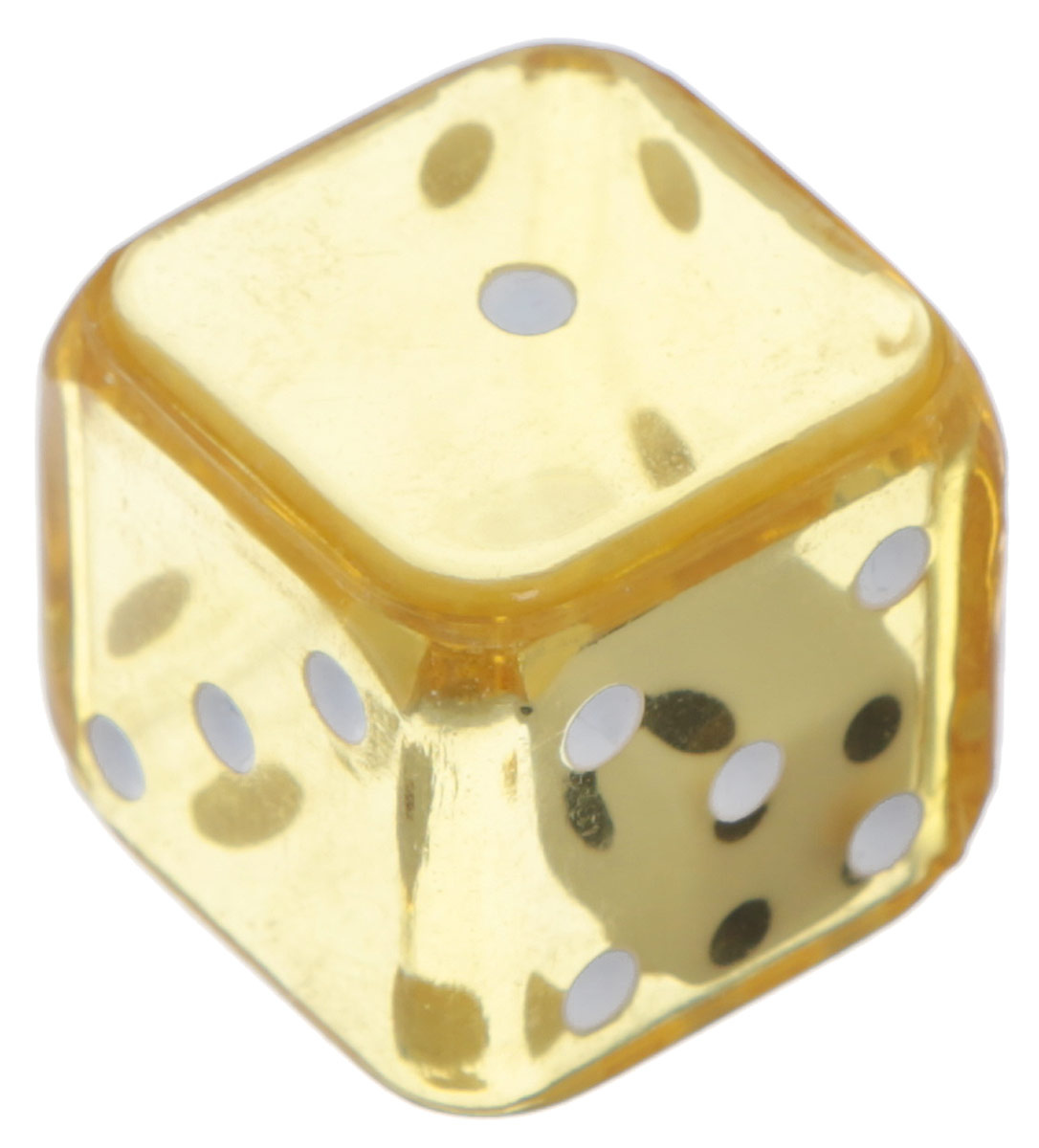 Koplow Games Кость игральная Кубик в кубике D6 цвет желтый — купить в ...