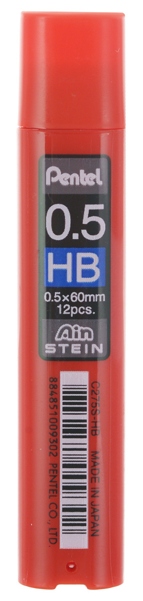 Pentel Грифели для автоматических карандашей Ain Stein толщина 0,5 мм 12 шт  #1