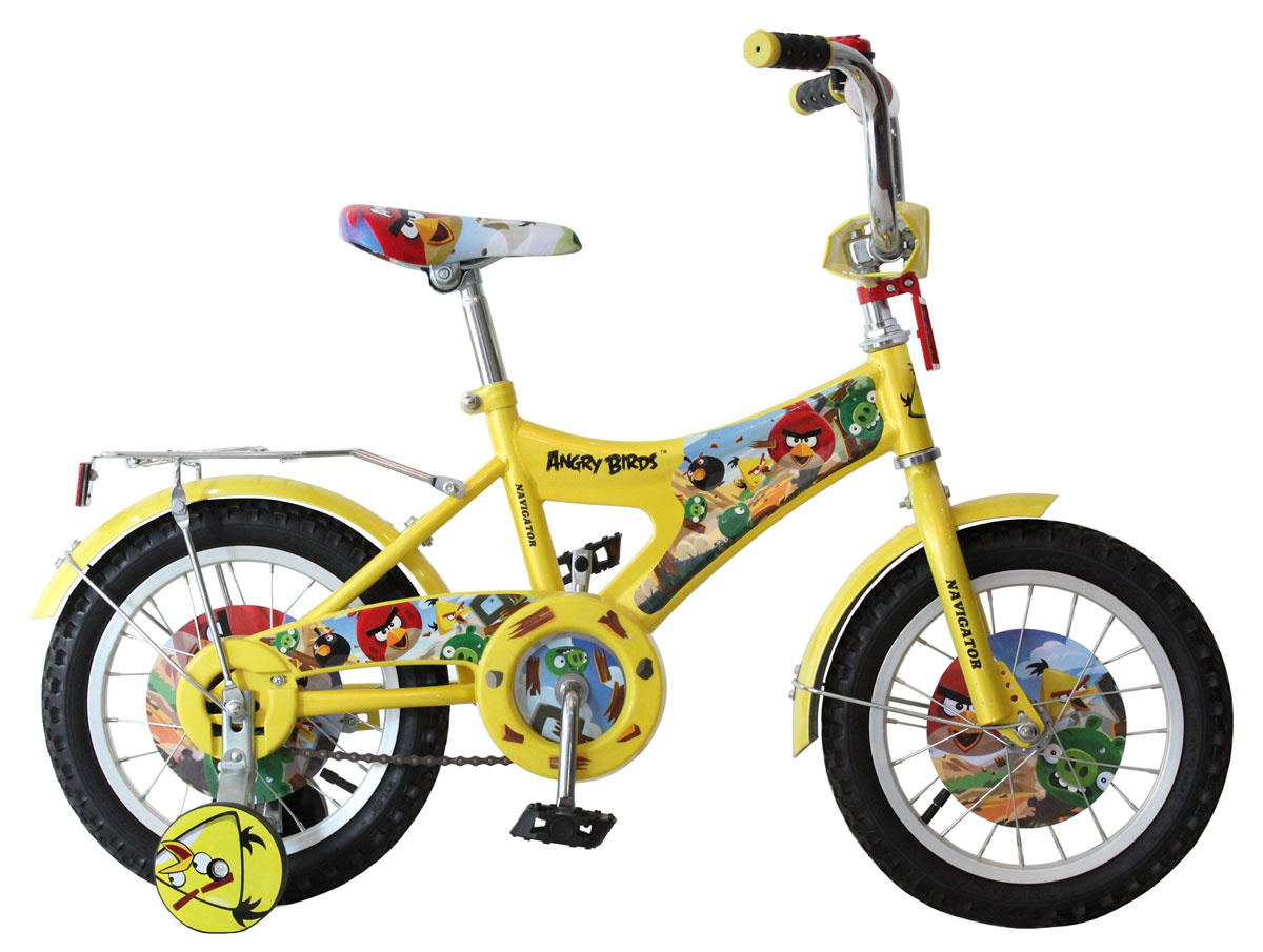 Navigator Велосипед детский двухколесный Angry Birds цвет желтый #1.