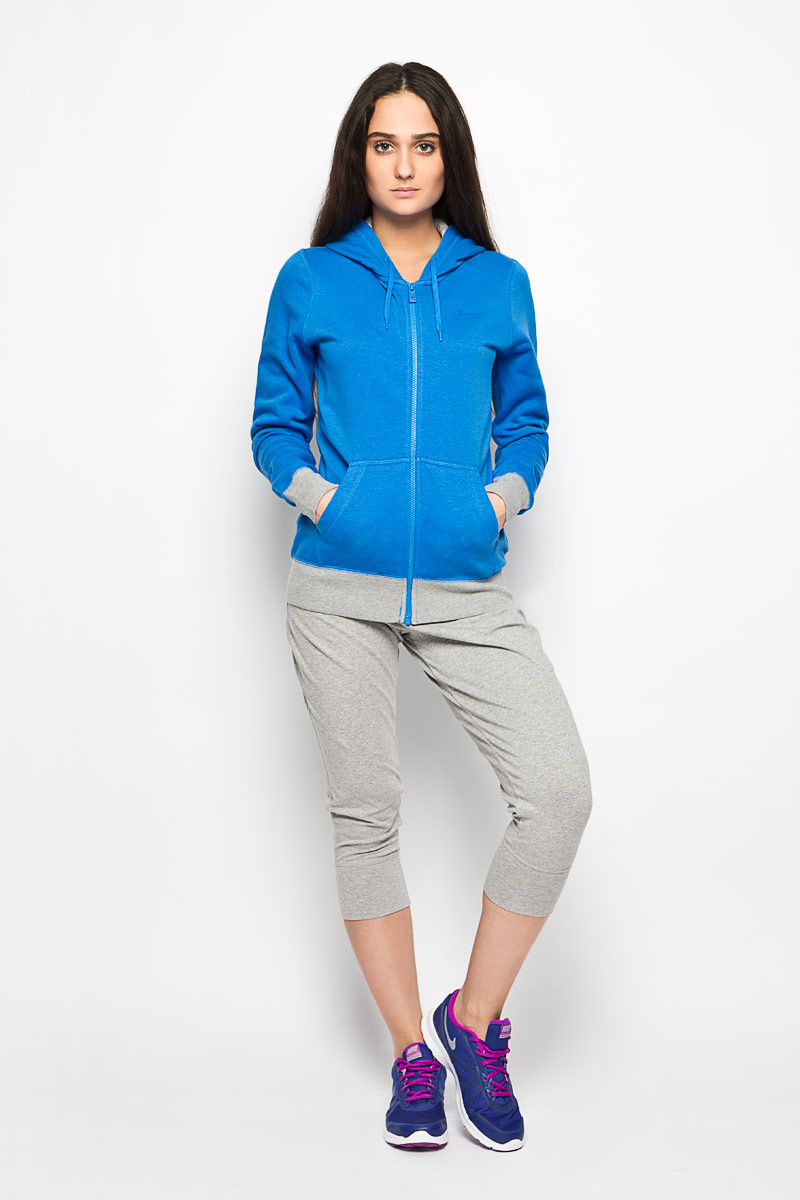 nike club fz hoody swoosh