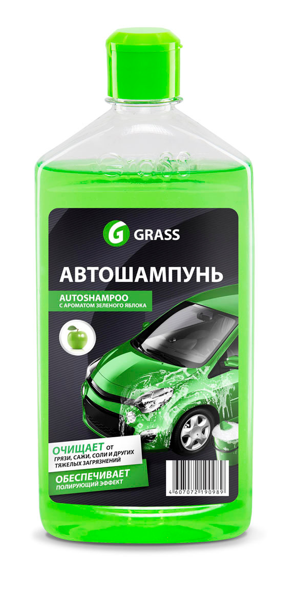 Автошампунь grass зеленый