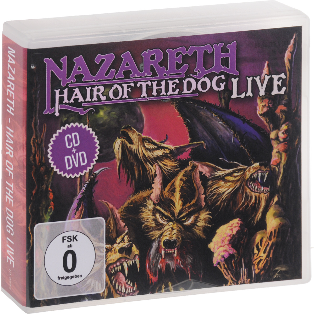 Nazareth Hair Of The Dog Live Cd Dvd — купить в интернет магазине