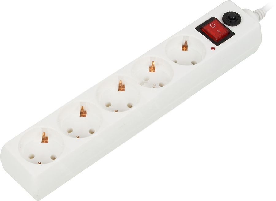 Сетевой фильтр Buro 500SH-1.8-UPS-W (5 розеток), White — купить в ...
