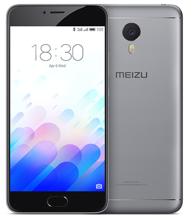 Смартфон Meizu M3 Note серый, черный 16 ГБ купить по низкой цене ...