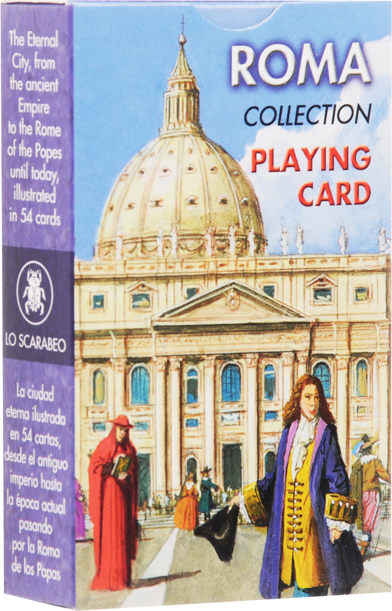 Карты игральные Lo Scarabeo "Рим", 54 карты. PC49 #1